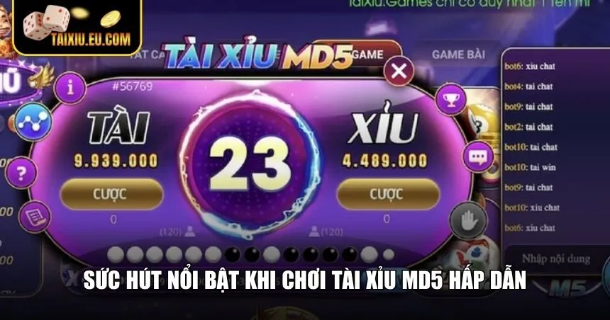 Những ưu điểm thú vị của game tài xỉu MD5