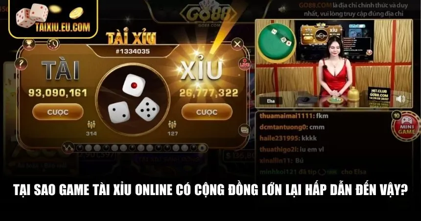 Những yếu tố làm nên một game tài xỉu online có cộng đồng lớn