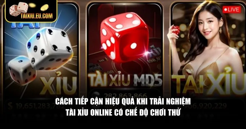 Cách tiếp cận hiệu quả khi trải nghiệm tài xỉu online có chế độ chơi thử